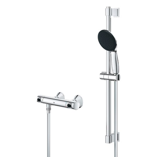 Комплект змішувачів для душу з термостатом Grohe QuickFix UA202503TS CV030629 фото