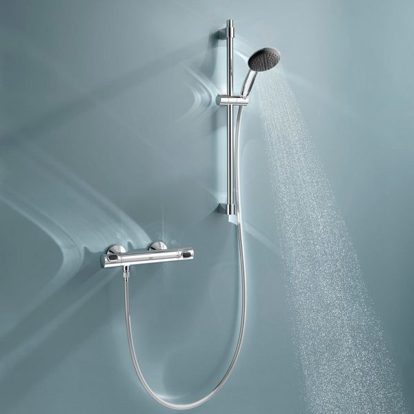 Комплект змішувачів для душу з термостатом Grohe QuickFix UA202503TS CV030629 фото