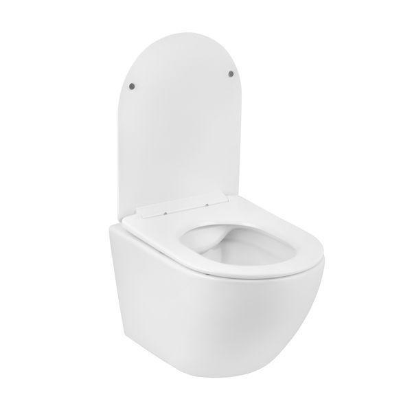 Комплект 4 в 1: Інсталяція Grohe Rapid SL 3 в 1 38772001 + Унітаз безободковий Kroner Harz WHI523632 RIMLESS з сидінням Slim Duroplast / Soft-close / Quick relase KH523632WHIR (38772001KH523632) CV033826 фото