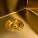 Комплект кухонної мийки Platinum Handmade 50*50 PVD Gold pl23555 фото 6