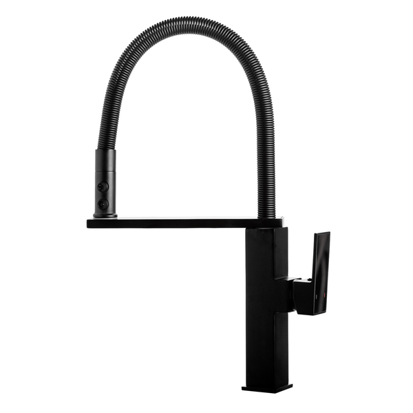 Комплект кухонної мийки Kroner KRP Schwarze 5843HM PVD BLK03 nero SL43357 фото