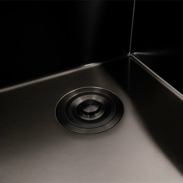 Комплект кухонної мийки Platinum Handmade 40*50 PVD (товщина 3,0/1,5) pl23711 фото