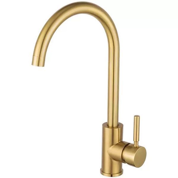 Комплект кухонної мийки Platinum Handmade 60*50 PVD Gold pl23548 фото