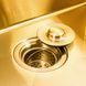 Комплект кухонної мийки Platinum Handmade 60*50 PVD Gold pl23548 фото 7