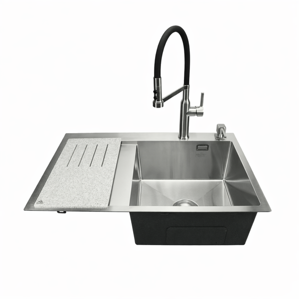 Обробна дошка для кухонних мийок Pllen&oacute; grigio sink ST9701 фото
