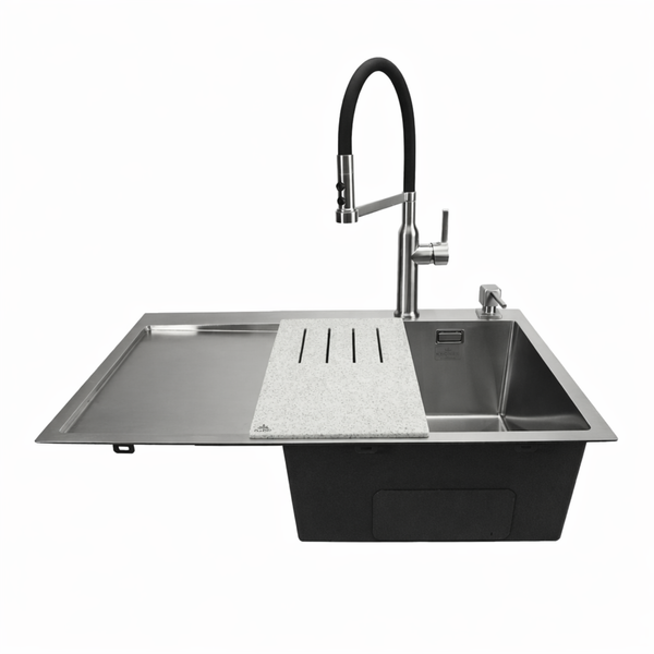 Обробна дошка для кухонних мийок Pllen&oacute; grigio sink ST9701 фото