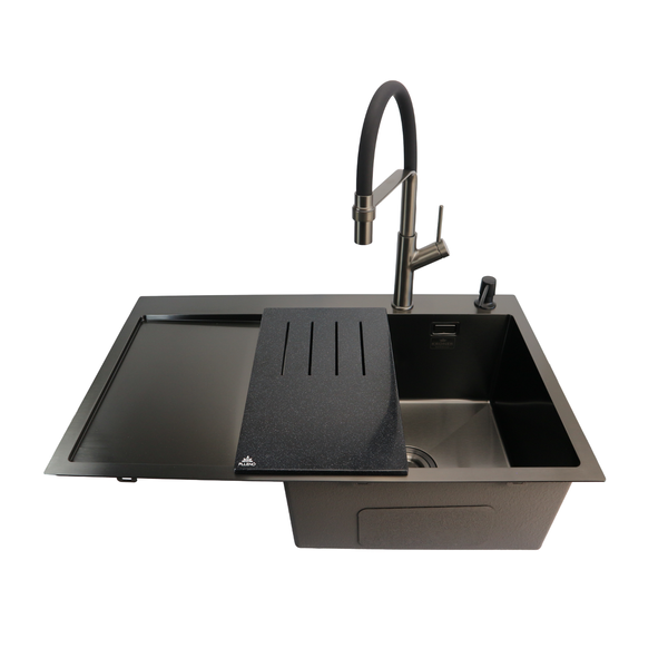 Разделочная доска для кухонных моек Pllen&oacute; nero sink ST9705 фото