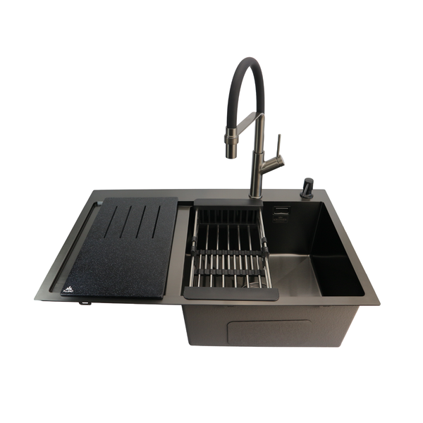 Разделочная доска для кухонных моек Pllen&oacute; nero sink ST9705 фото