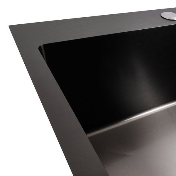 Комплект кухонной мойки Valeso 60х50HM PVD ST06 SL73155 фото