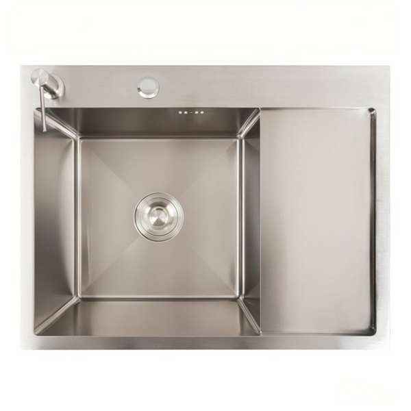 Комплект кухонної мийки Platinum Handmade CM 65*50 L pl23349 фото