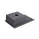 Комплект кухонної мийки Kroner KRP Schwarze - 7849LHM PVD (3/1 мм) ST35227 фото 9
