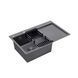 Комплект кухонної мийки Kroner KRP Schwarze - 7849LHM PVD (3/1 мм) ST35227 фото 4