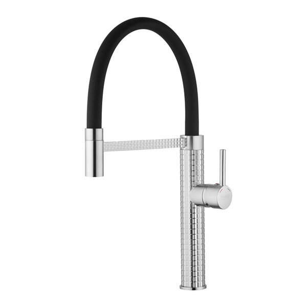 Комплект кухонной мойки Valeso 50х50HM BLK15 SL71318 фото