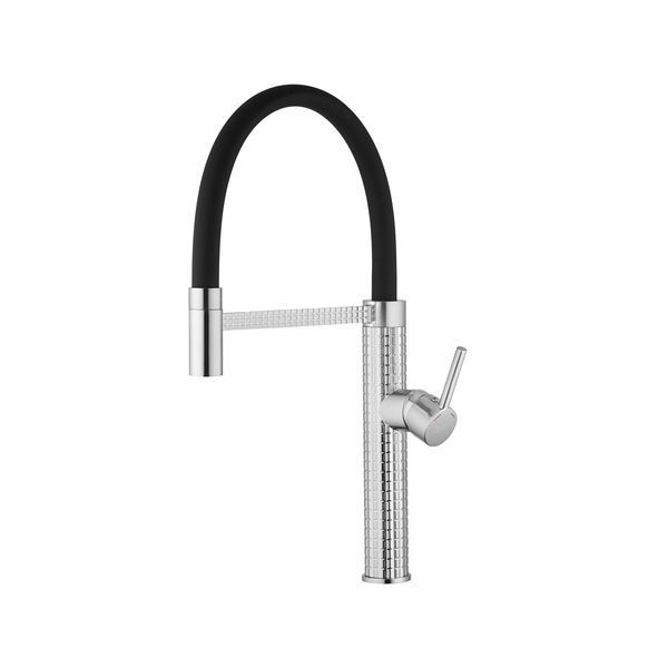 Комплект кухонной мойки Valeso 50х50HM BLK15 SL71318 фото