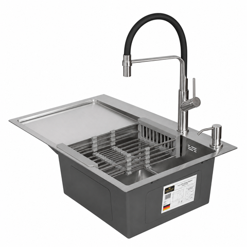 Комплект кухонної мийки KRP Geb&uuml;rstet - 7849RHM ST4301 ST825250 фото
