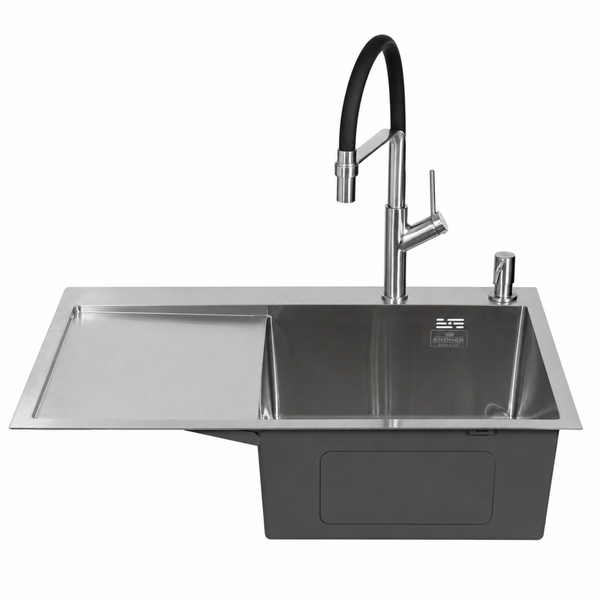 Комплект кухонной мойки KRP Geb&uuml;rstet - 7849RHM ST4301 ST825250 фото