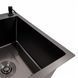 Комплект кухонной мойки Valeso 78х50 RHM PVD ST05 Grafite SL44712 фото 6