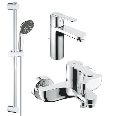 Набір змішувачів 3 в 1 для ванної кімнати Grohe QuickFix Get M-Size UA202701MQ CV030610 фото