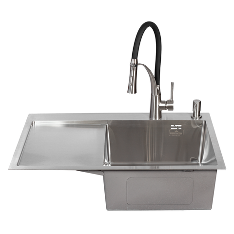 Комплект кухонної мийки KRP Geb&uuml;rstet - 7849RHM ST4302 ST825853 фото