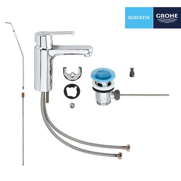 Набір змішувачів 3 в 1 для ванної кімнати Grohe QuickFix Get M-Size UA202701MQ CV030610 фото