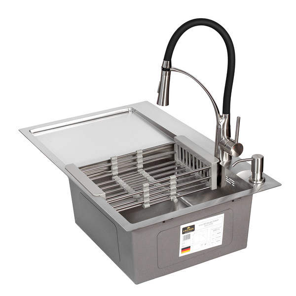 Комплект кухонної мийки KRP Geb&uuml;rstet - 7849RHM ST4302 ST825853 фото