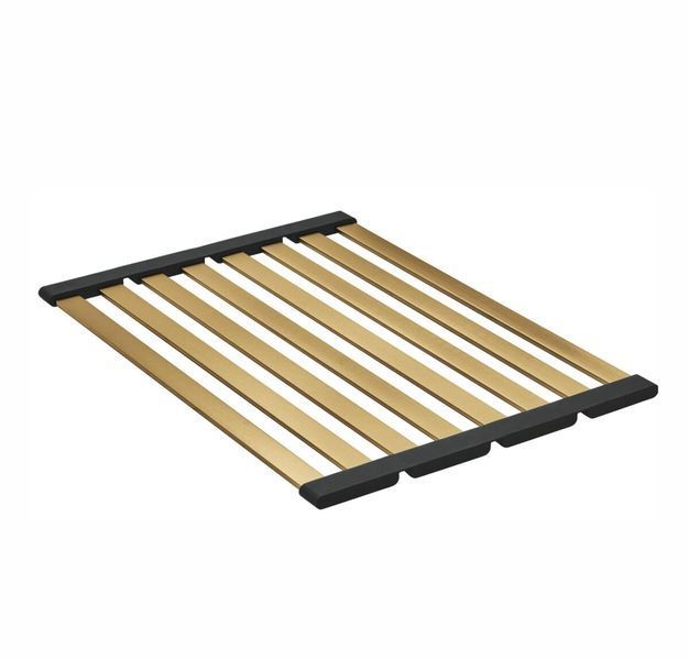 Комплект кухонної мийки Platinum 60*50 PVD ST4314 Gold SL2356 фото