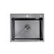 Комплект измельчитель и кухонная мойка KRP Schwarze - 6050HM PVD ST042420 фото 2