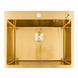 Комплект кухонної мийки Platinum 60*50 PVD ST4314 Gold SL2356 фото 2