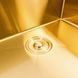 Комплект кухонної мийки Platinum 60*50 PVD ST4314 Gold SL2356 фото 7