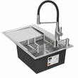 Комплект кухонной мойки KRP Geb&uuml;rstet - 7849RHM ST4304 ST821467 фото