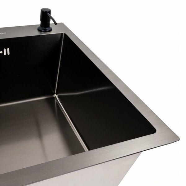 Комплект кухонної мийки Platinum 70*50 PVD TH36 pl84333 фото
