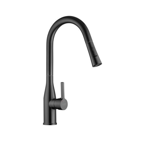 Комплект кухонной мойки Valeso 78х50 RHM PVD ST08 Grafite SL47612 фото