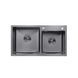 Комплект кухонної мийки KRP PVD03917 Schwarze - 7843ZHM PVD ST041322 фото 2