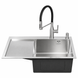 Комплект кухонної мийки KRP Geb&uuml;rstet - 7849RHM ST4304 ST821467 фото 2