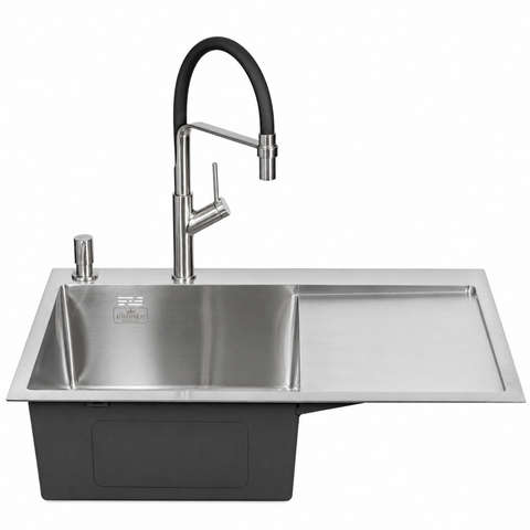 Комплект кухонної мийки KRP Geb&uuml;rstet - 7849LHM ST4301 ST825147 фото