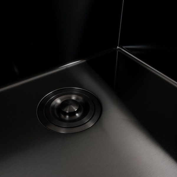 Комплект кухонної мийки Platinum Handmade 50*50 PVD 3,0/0.8 pl23328 фото