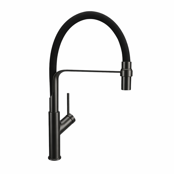 Смеситель для кухни с гибким изливом Pllen&oacute; Lazio PVD ST4309 ST430009 фото