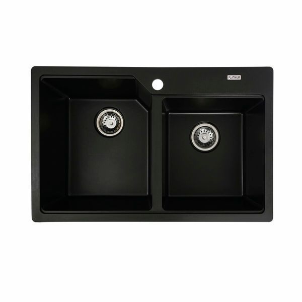 Комплект кухонної мийки Platinum 7850 HARMONY pl74536 фото