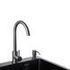 Комплект кухонной мойки KRP Schwarze - 6350LHM PVD ST41922 фото 8