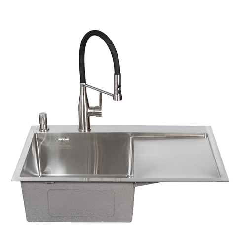 Комплект кухонної мийки KRP Geb&uuml;rstet - 7849LHM ST4304 ST825692 фото