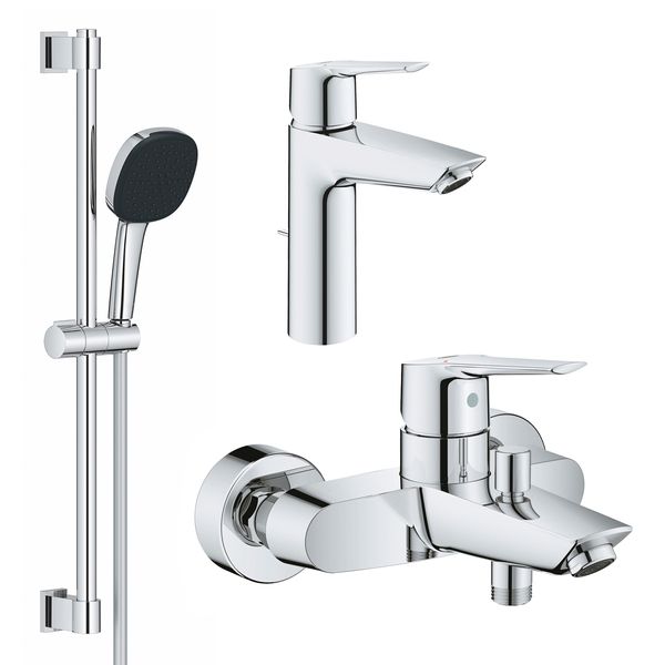 Комплект змішувачів для ванної кімнати Grohe QuickFix Start UA202301MQ CV030619 фото