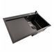 Комплект кухонної мийки Valeso 78х50 RHM PVD ST03 nero SL42370 фото 4