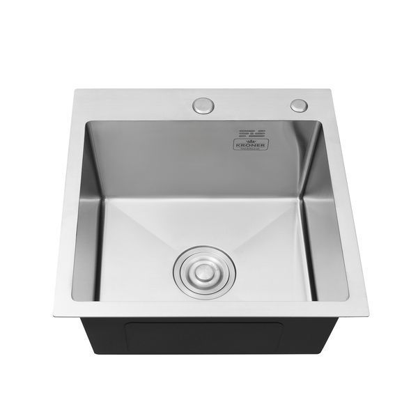 Комплект кухонної мийки Kroner KRP Geb&uuml;rstet - 4545HM ST4302 ST32653 фото
