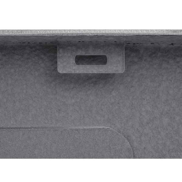 Комплект кухонної мийки Kroner KRP Schwarze 7849LHM PVD ST4303 ST42121 фото