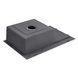 Комплект кухонної мийки Kroner KRP Schwarze 7849LHM PVD ST4303 ST42121 фото 7