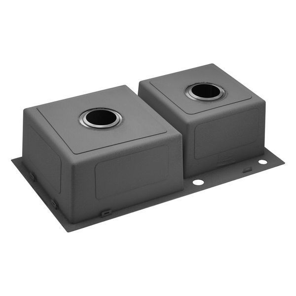 Комплект кухонної мийки Kroner KRP Schwarze - 7843ZHM PVD ST4303 ST42461 фото