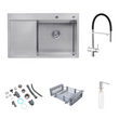 Комплект кухонной мойки KRP ES Geb&uuml;rstet - 7849RHM ST330221 фото