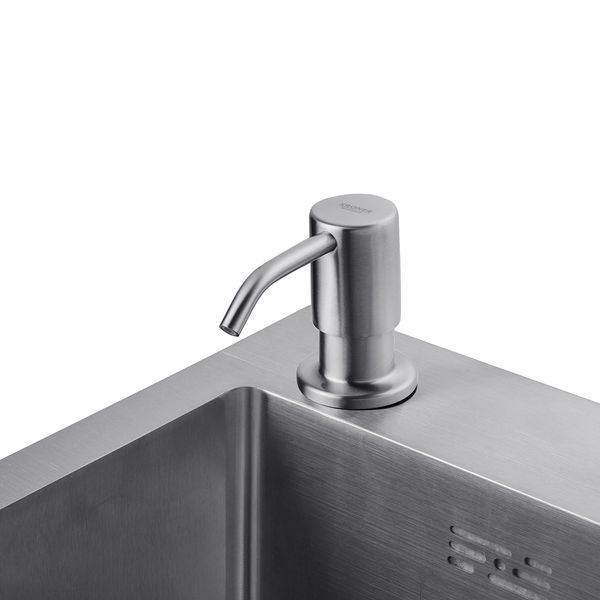 Комплект кухонної мийки KRP C031WHI Geb&uuml;rstet-6350RHM ST131345 фото