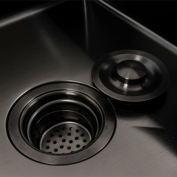Комплект кухонної мийки Platinum Handmade CM 78*50 L PVD pl23731 фото