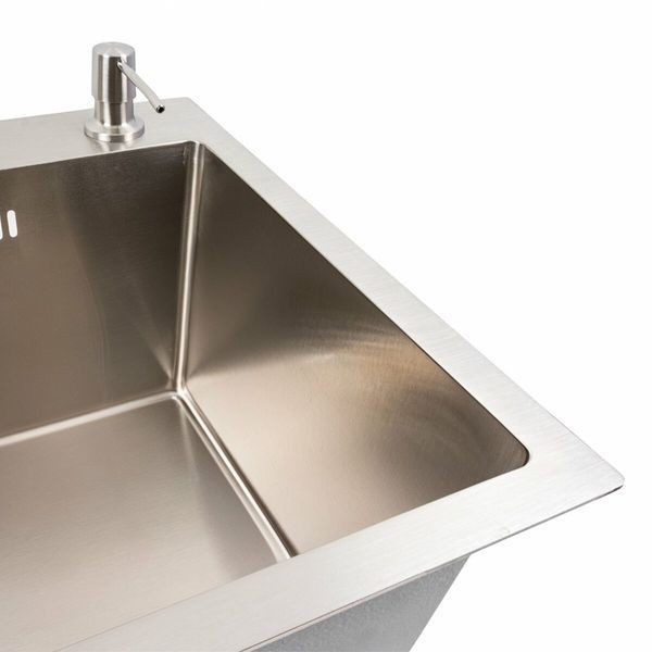 Комплект кухонной мойки Platinum Handmade HSBB 600x500x230 pl23811 фото